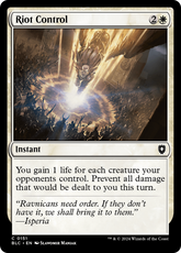 Controle de Tumulto / Riot Control - Magic: The Gathering - MoxLand